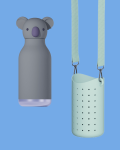 Etui z paskiem na butelkę Bestie Sling / Asobu