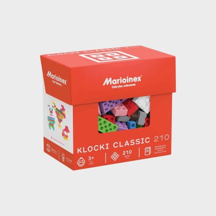Klocki Classic 210 szt. / Marioinex