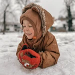Komin otulający kominiarka - BRĄZOWA / Benni