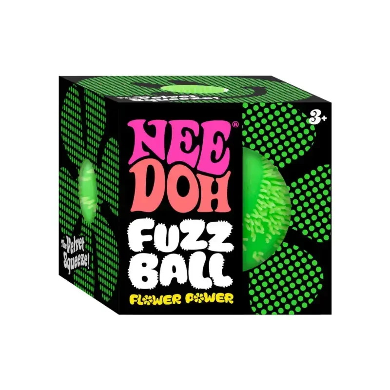 Sensoryczny gniotek Fuzz Ball Flower Power Needoh / Schylling