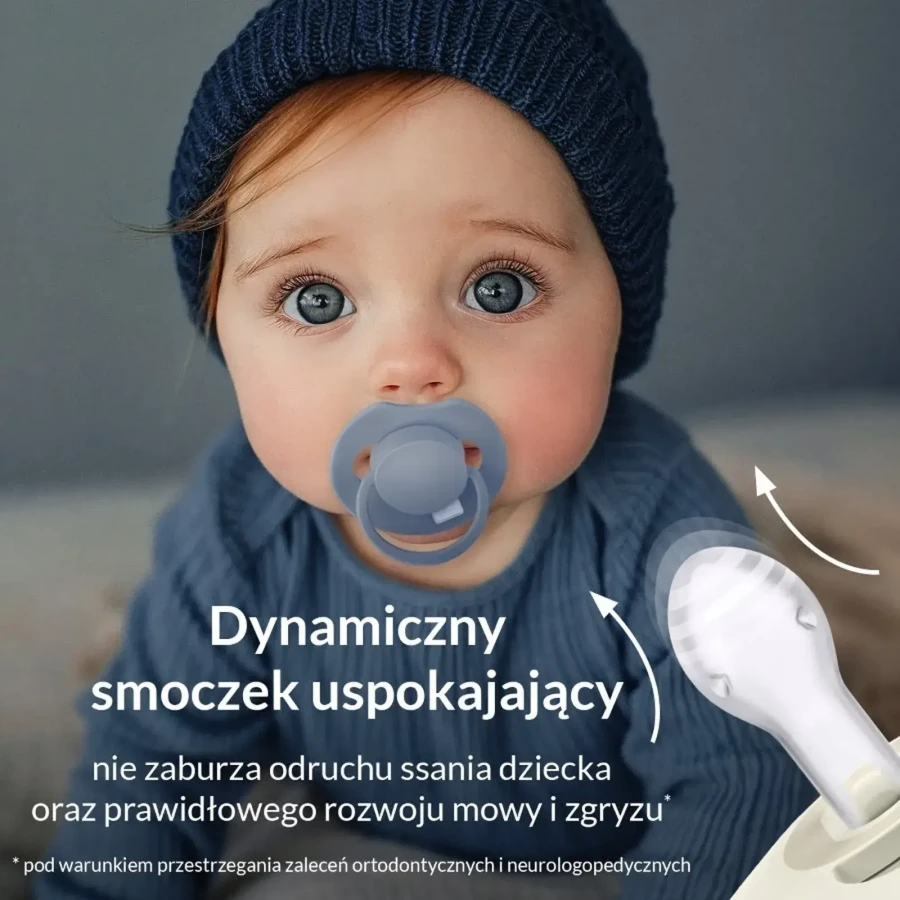 Smoczek silikonowy dynamiczny LOVI Prime, 2szt. - Granola, Orange / Lovi