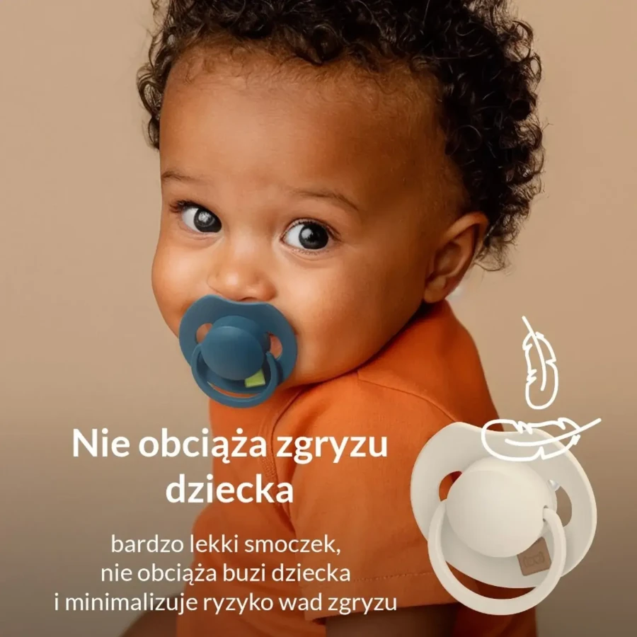 Smoczek silikonowy dynamiczny LOVI Prime, 2szt. - Granola, Orange / Lovi