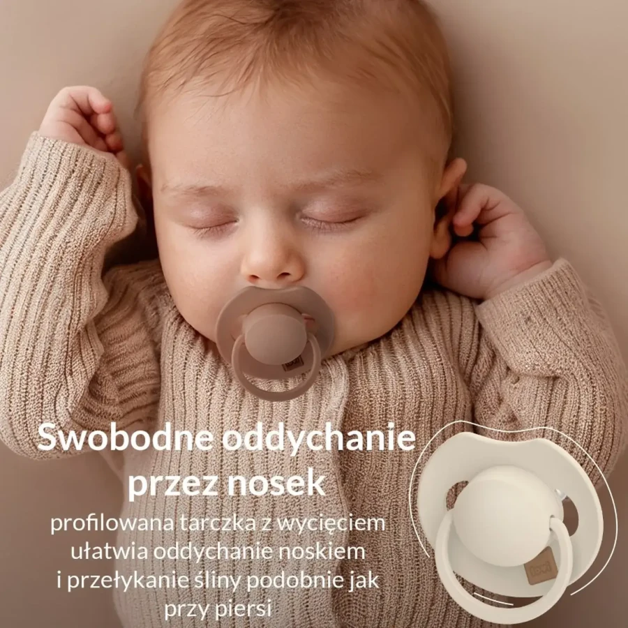 Smoczek silikonowy dynamiczny LOVI Prime, 2szt. - Granola, Orange / Lovi