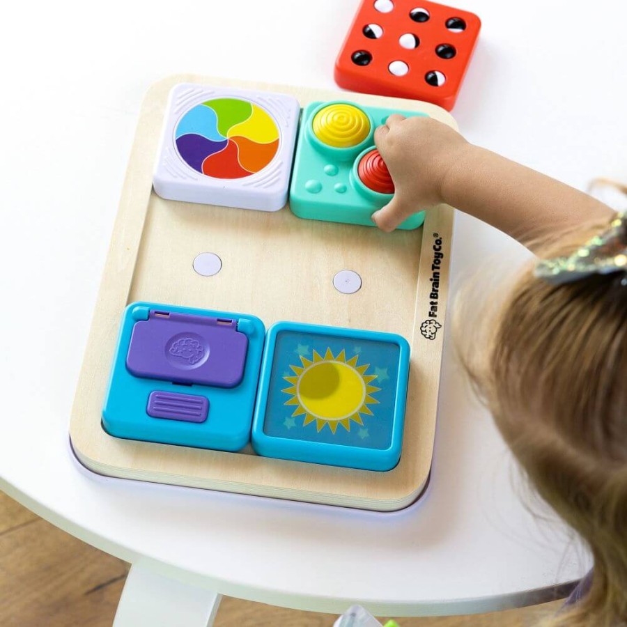 Sensoryczny Kwadrat. PlayTab. Lusterko / Fat Brain Toys