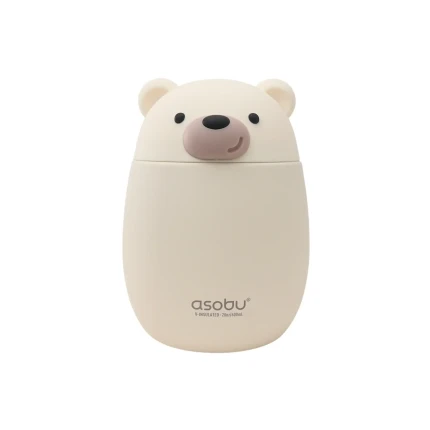 Termos na jedzenie Bestie, 600 ml - Niedźwiedź polarny / Asobu