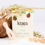 Naturalny proszek do kąpieli Owies & Kokos, 200g / Kraes
