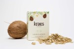 Naturalny proszek do kąpieli Owies & Kokos, 200g / Kraes