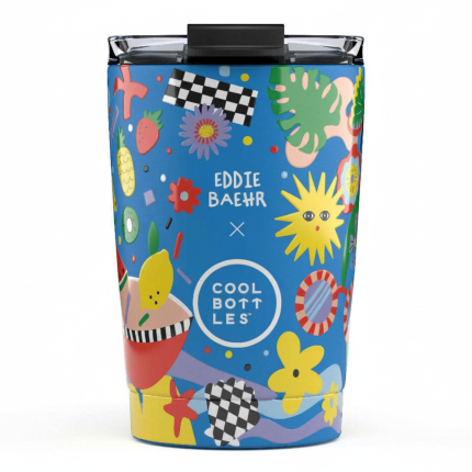 Kubek termiczny Xclusive! Eddie Baehr – Sunshine Fiesta, 330 ml / Cool Bottles