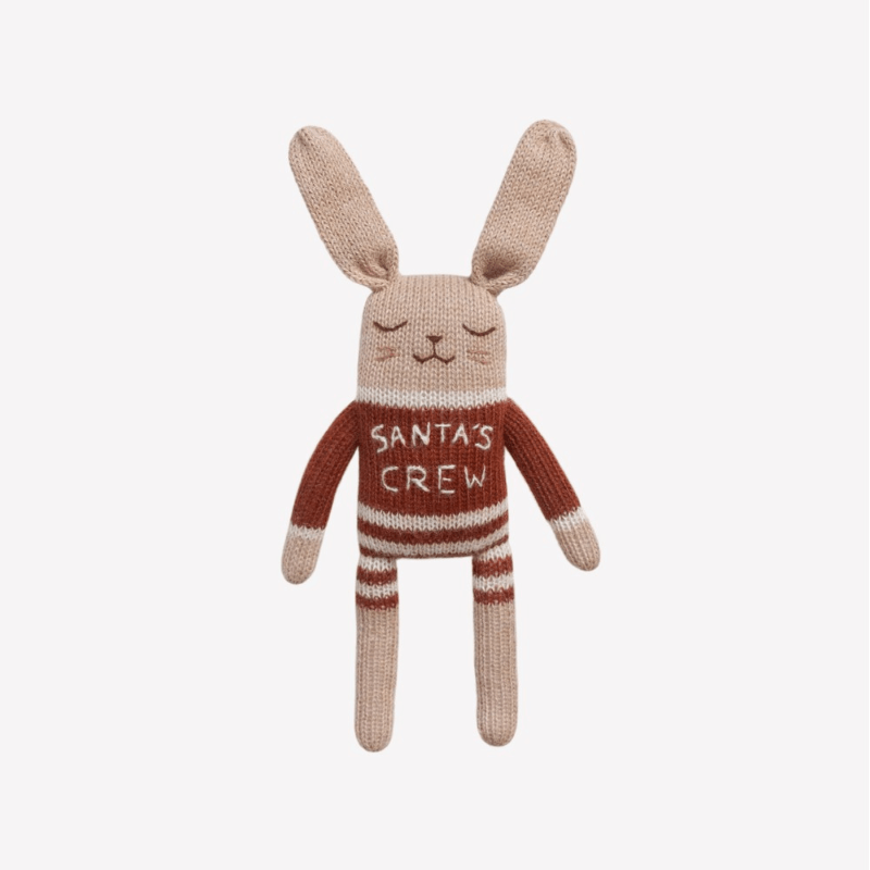 Dziergany królik z wełny alpaki - Santa's Crew / Main Sauvage
