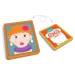 Magnetyczne puzzle Inzebox PORTRETY / Djeco
