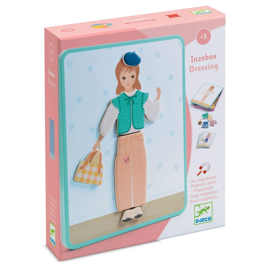 Magnetyczne puzzle Inzebox UBIERANKI / Djeco