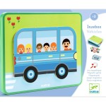 Magnetyczne puzzle Inzebox POJAZDY / Djeco