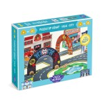 Drewniana układanka 3D MIASTO CRAZY MOTORS / Djeco