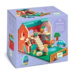 Drewniany domek z figurkami SOFTIHOUSE / Djeco