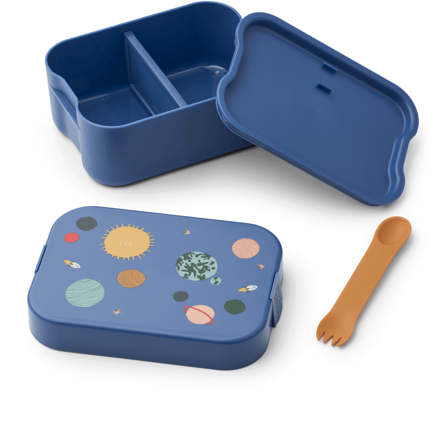 Lunchbox z przegródkami Kamil - universe, classic navy / Liewood