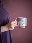 Zestaw kubków z kamionki Missy - Multi, 4szt. / Bloomingville Mini