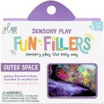 Wkład do słoików, figurki, brokaty i barwniki Fun Fillers - Space / Glo Pals