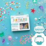 Wkład do słoików, figurki, brokaty i barwniki Fun Fillers - Sea / Glo Pals