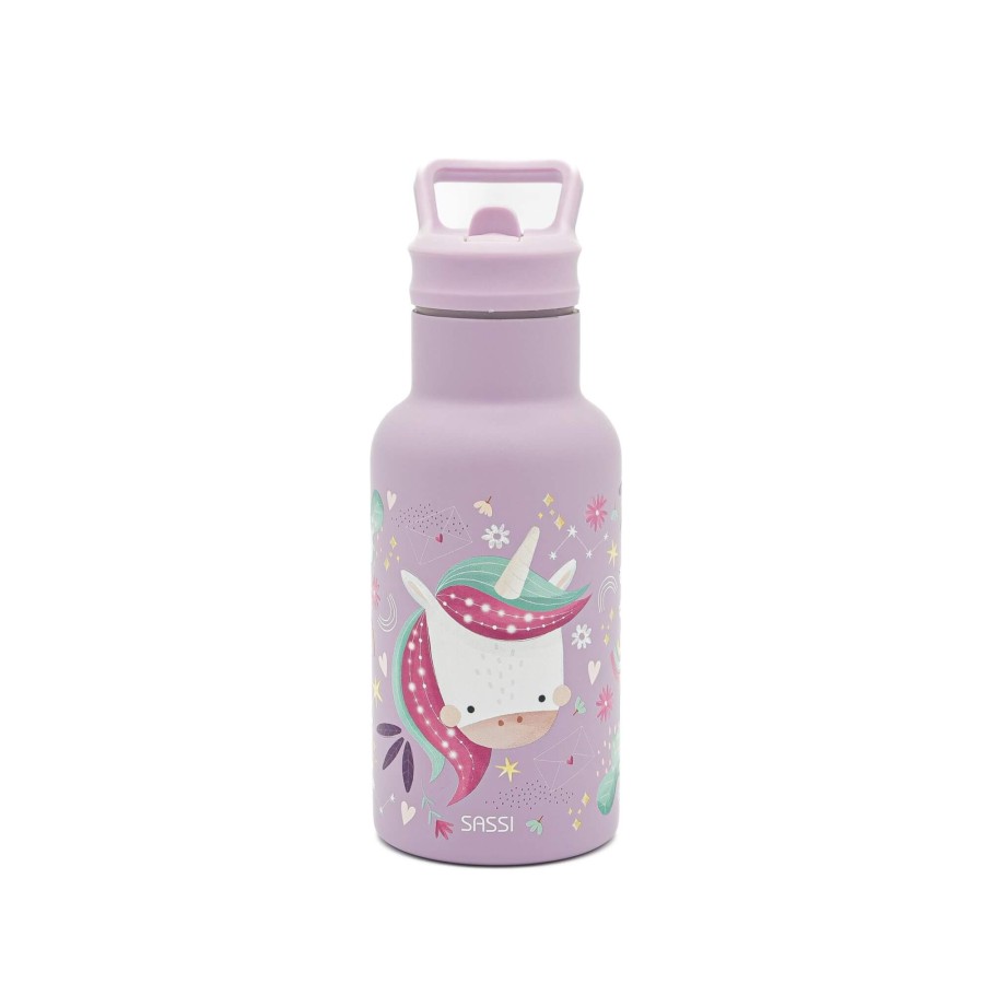 Butelka termiczna 350 ml - Jednorożec / SASSI