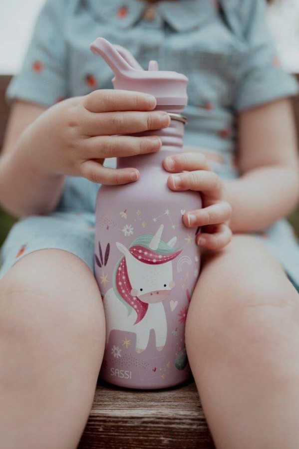 Butelka termiczna 350 ml - Jednorożec / SASSI