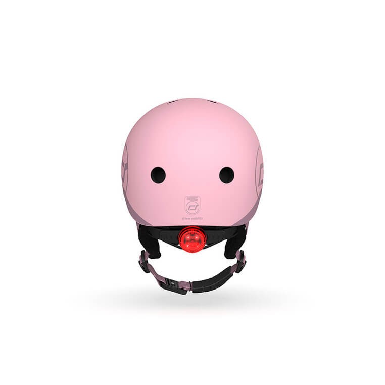 Kask narciarski zimowy XXS-S dzieci 1+ Rose / Scootandride