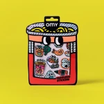 Odlotowe winylowe naklejki - BIG NUDDLE / OMY