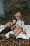 Rajstopki wełniane bez stópek Footless - Cappuccino Brown / Silly Silas