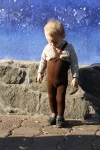 Rajstopki bawełniane ze stopkami Footed - Chocolate Brown / Silly Silas