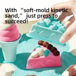Piasek kinetyczny - zestaw Słodkości / Mideer