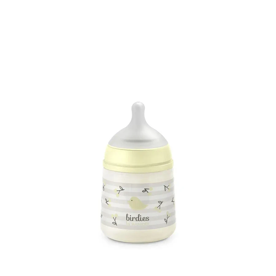 Butelka fizjologiczna SX Pro wolny przepływ Birdies, 150ml - waniliowa / Suavinex