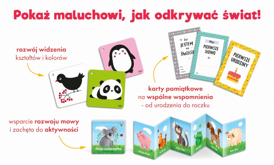 Mój pierwszy rok. Zestaw dla malucha 0-12 miesięcy / Kapitan Nauka