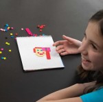 Duży zestaw Jixelz Kreator Puzzelki Pixelki / Fat Brain Toys
