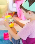 USZKODZONE OPAKOWANIE: Słoik sensoryczny do napełnienia wodą - żółty / Glo Pals