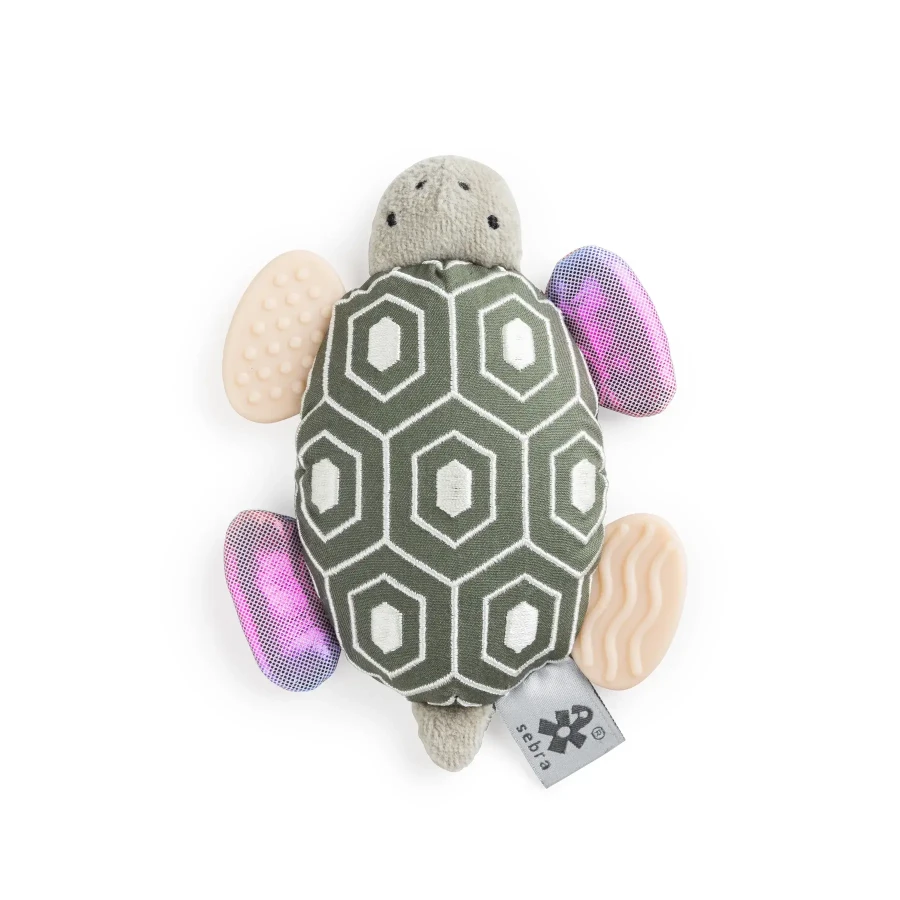 Grzechotka z lusterkiem - Turbo the turtle / Sebra