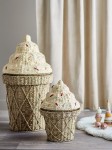 Kosz do przechowywania Cillie - Nature, Seagrass / Bloomingville Mini
