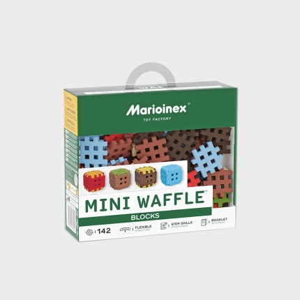 Klocki Mini Waffle Blocks 142el. / Marioinex