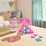 Klocki Magnetyczne microMAGS Heart to Heart Travel 26 el. / Magna-Tiles