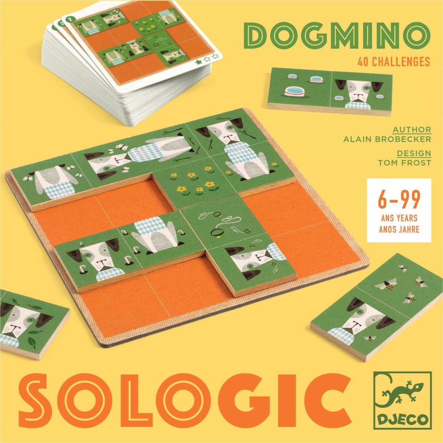 Gra logiczna DOGMINO 6+ / Djeco