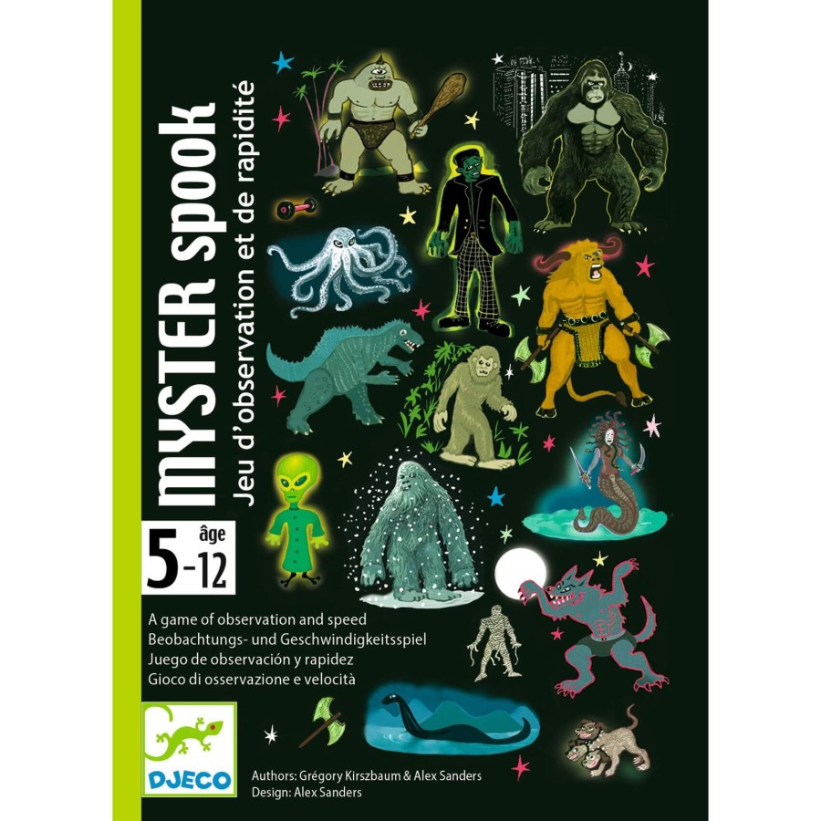 Gra karciana MYSTER SPOOK 5+ / Djeco