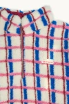 Dziecięca wełniana kurtka kangurka - pink & cobalt / Happymess