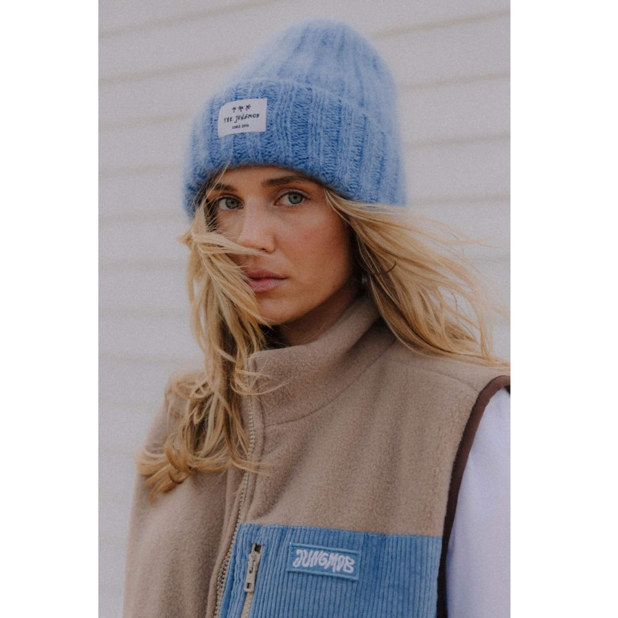 Czapka MOHER FLUFFY - Blue Sky / JUNGMOB