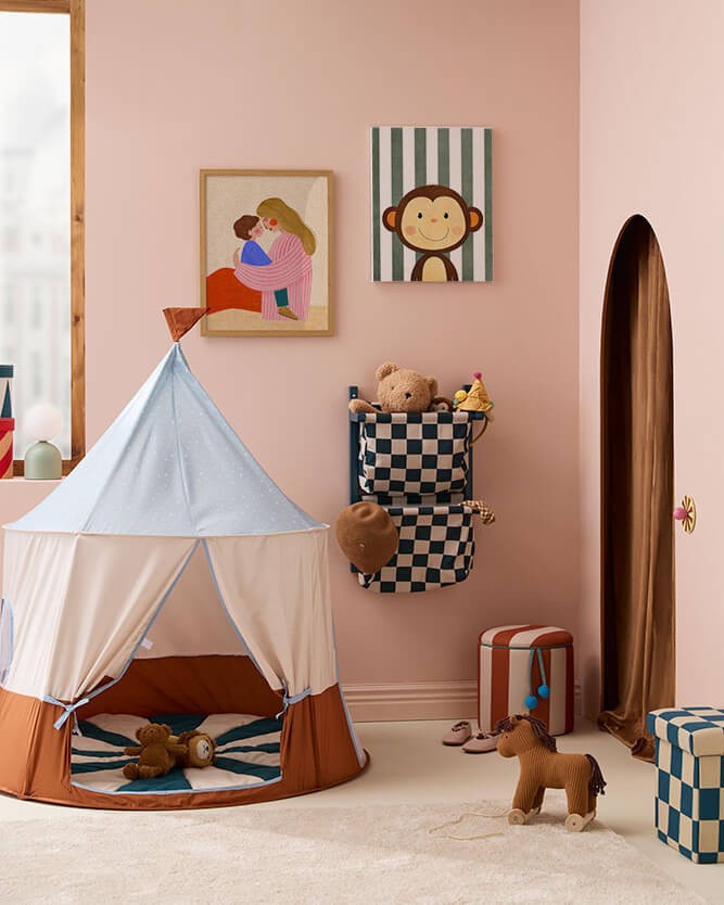 Namiot do zabawy Circus - niebieski / Kid's Concept