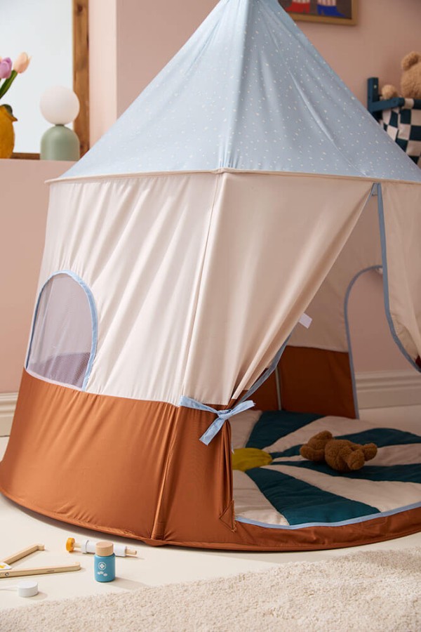 Namiot do zabawy Circus - niebieski / Kid's Concept