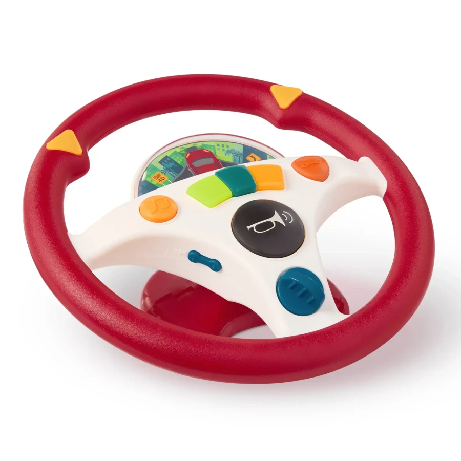Interaktywna KIEROWNICA muzyczna - czerowna / B.Toys