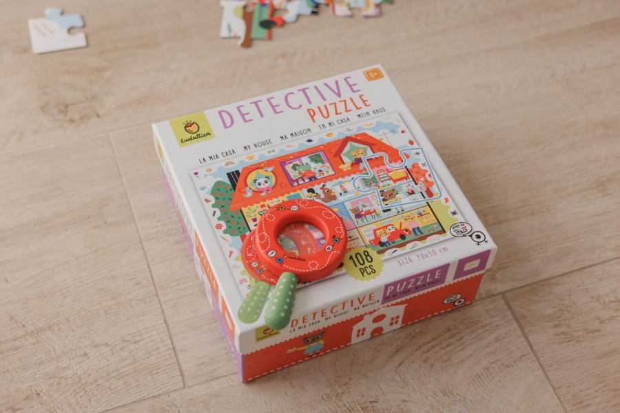 DETECTIVE PUZZLE - puzzle, gra detektywistyczna - MÓJ DOM / Ludattica