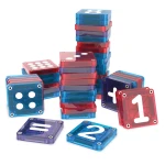 Klocki Magnetyczne Learn Numbers 56 el. / Magna-Tiles