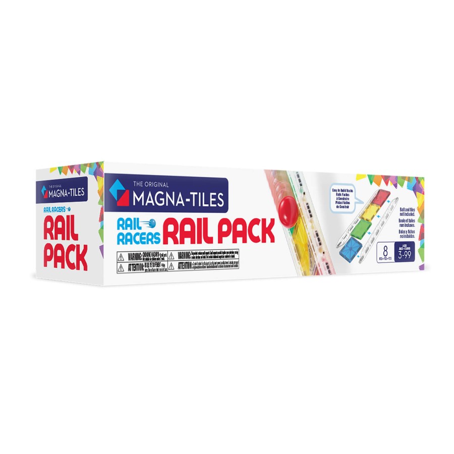 Klocki Magnetyczne Rail Racers Rail Pack / Magna-Tiles