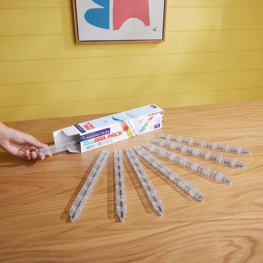 Klocki Magnetyczne Rail Racers Rail Pack / Magna-Tiles