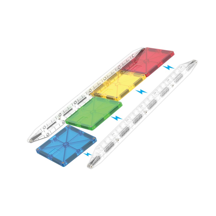 Klocki Magnetyczne Rail Racers Rail Pack / Magna-Tiles