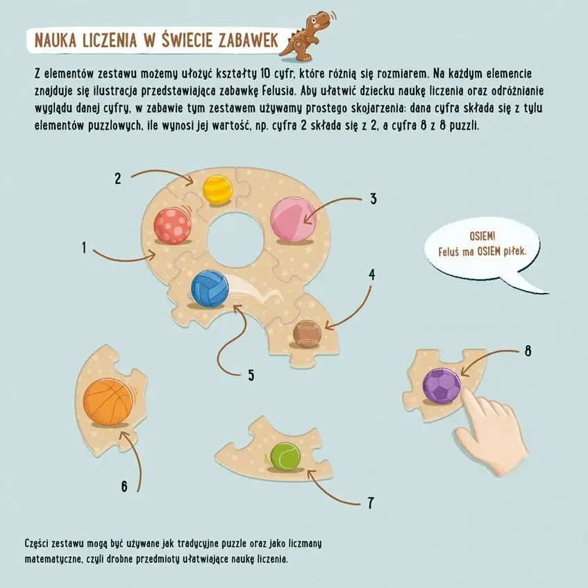 Feluś i Gucio poznają cyferki / Nasza Księgarnia